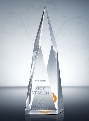 crystal plaque CB0034