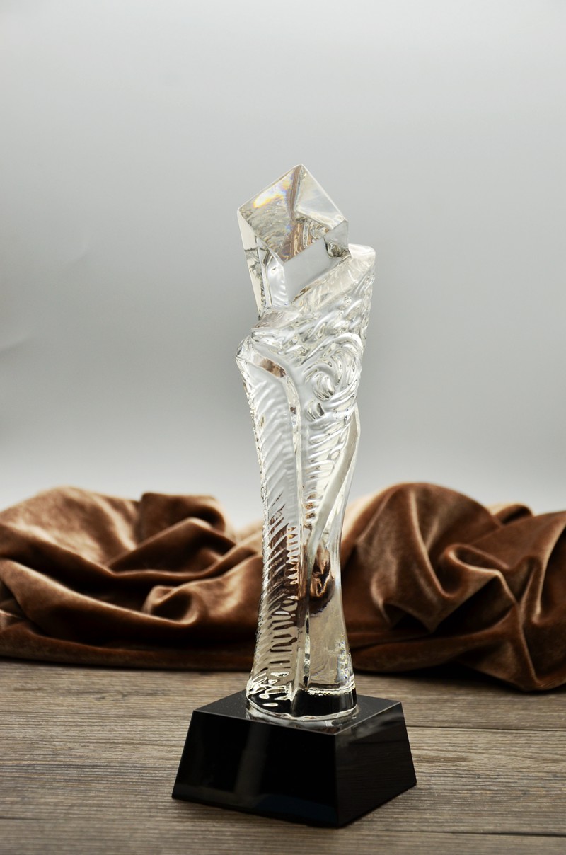 crystal trophy CA0006